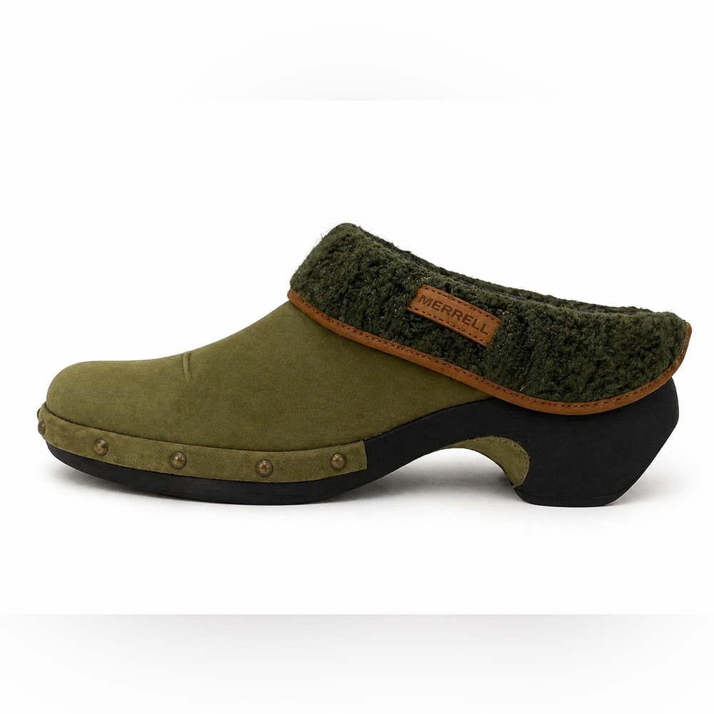 M Merrell Leather Clog Mules | Size 8| Never Worn